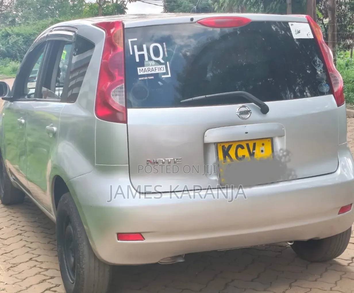 Nissan Note 2012 Silver