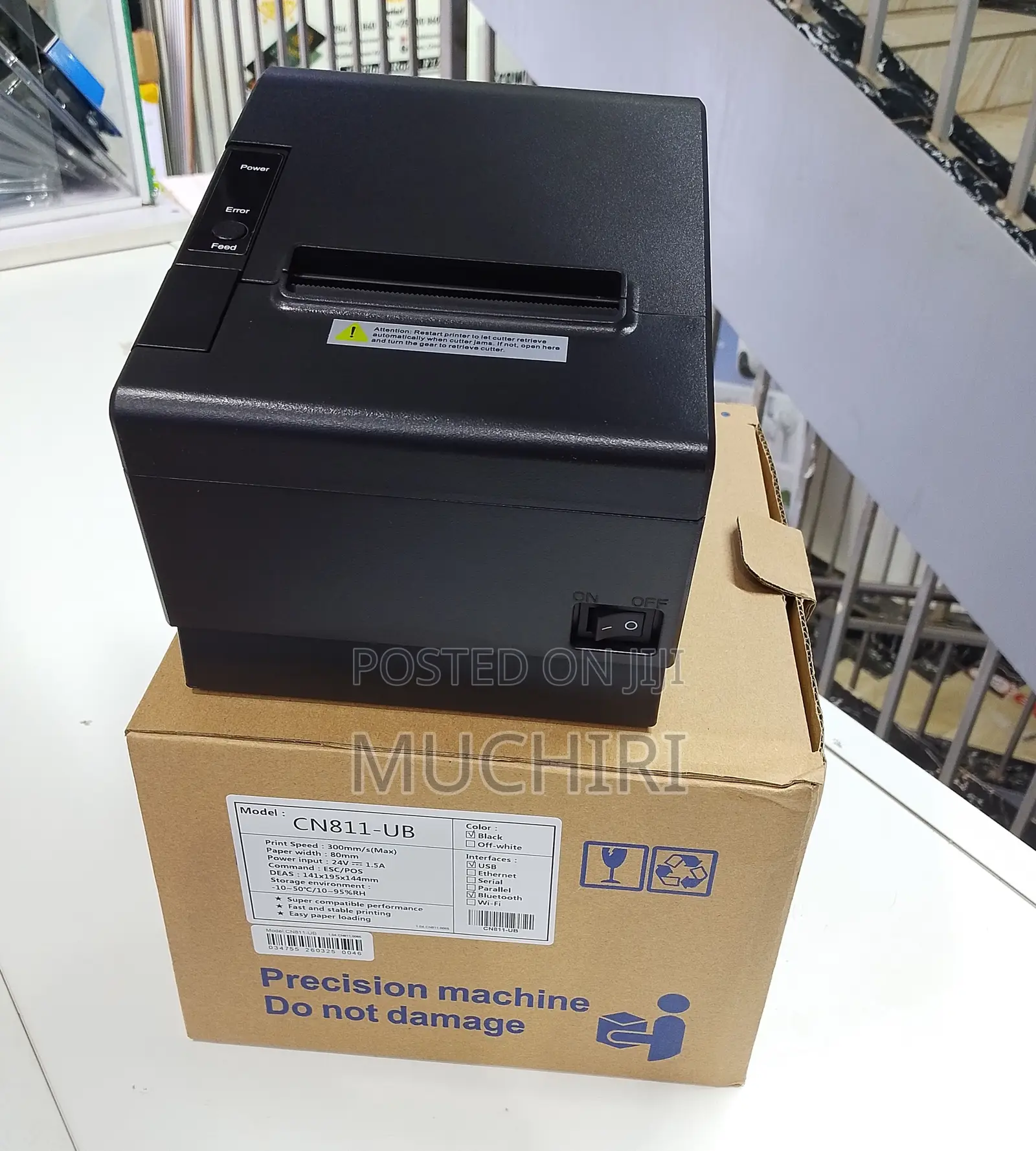 Wireless 80mm Thermal Printer Cn811ub for Business