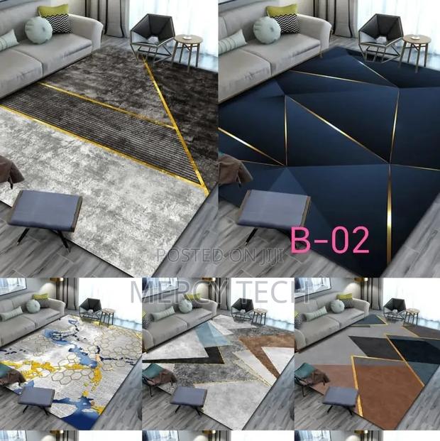 Modern 3d Geometric Carpets 7 by 10–Multiple Designs