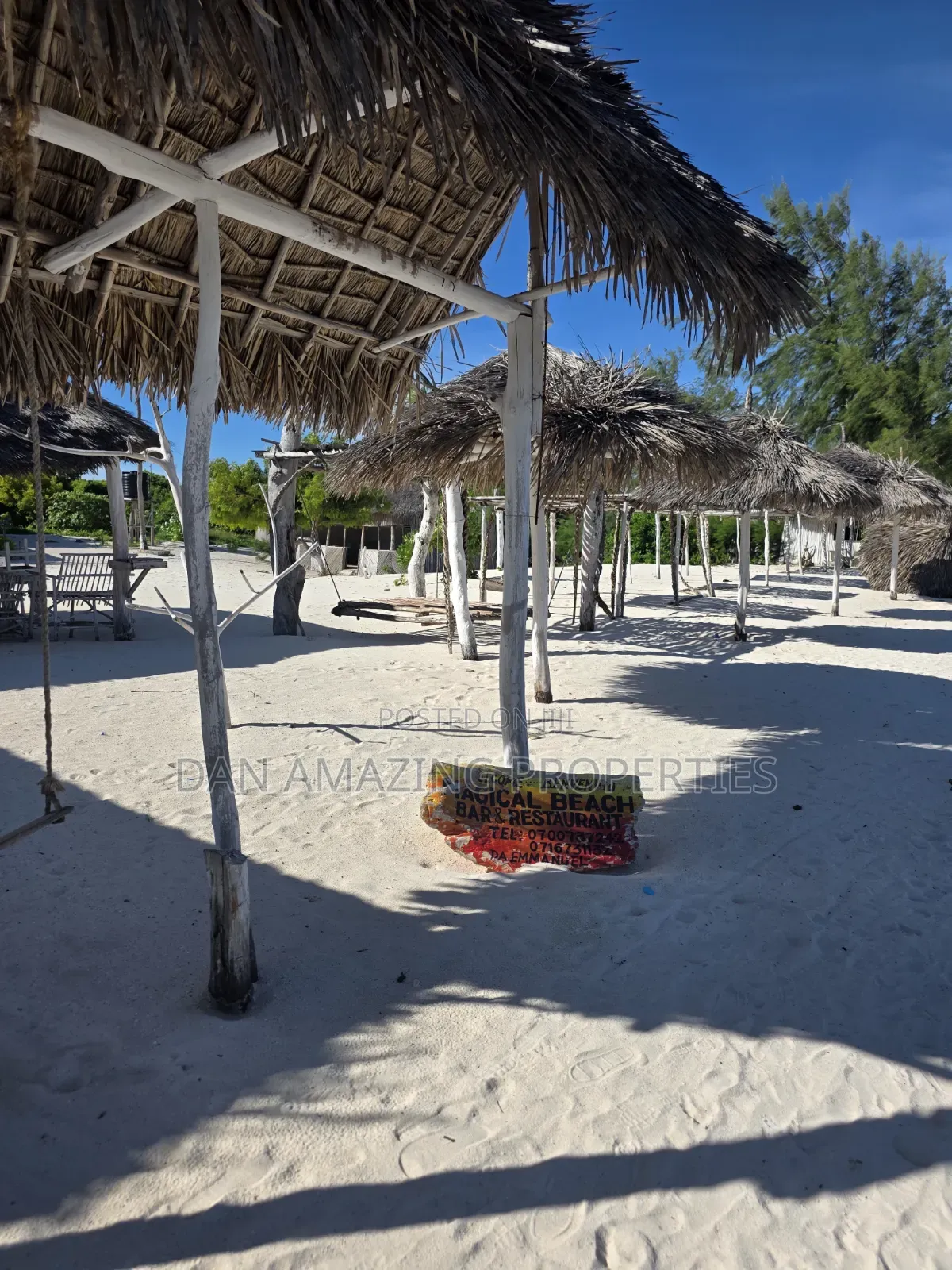 15 Acres White Sand Beach Front for Sale Watamu Jacaranda as Block