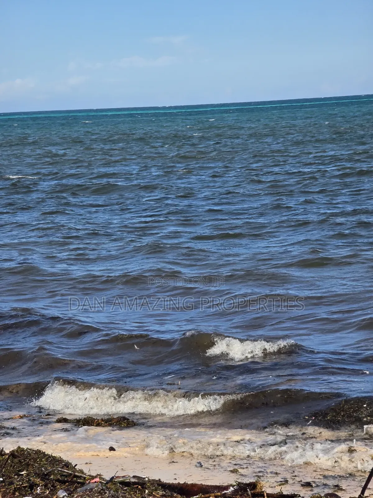 15 Acres White Sand Beach Front for Sale Watamu Jacaranda as Block