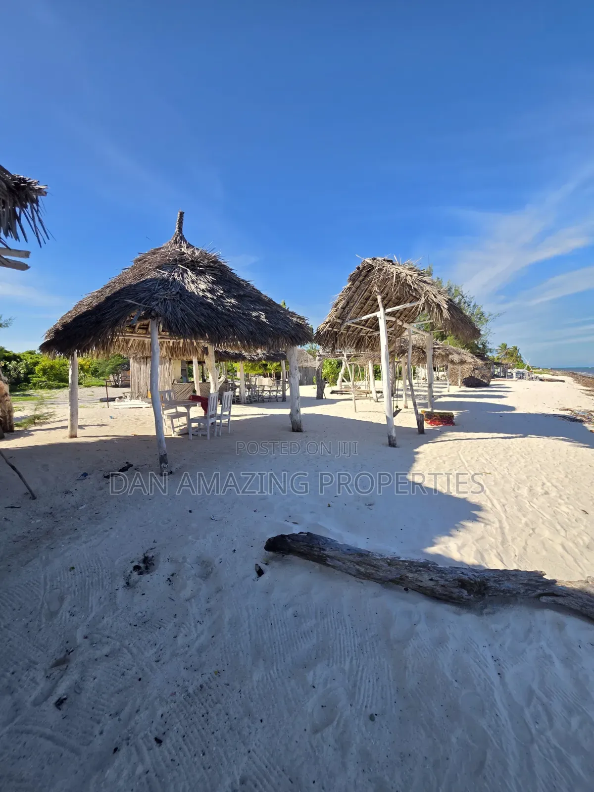 15 Acres White Sand Beach Front for Sale Watamu Jacaranda as Block