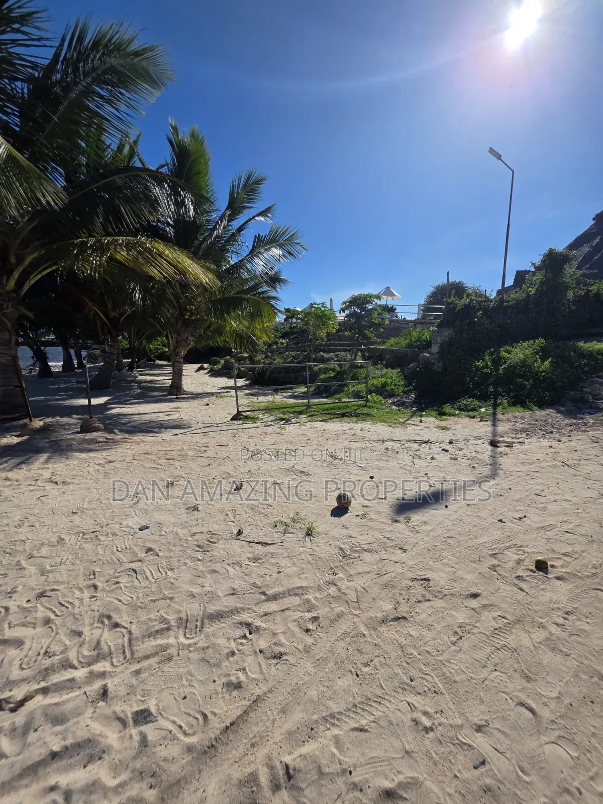 15 Acres White Sand Beach Front for Sale Watamu Jacaranda as Block