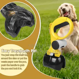 Poop Scooper for Easy Grass and Gravel Poo Pick Up