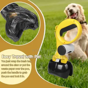 Poop Scooper for Easy Grass and Gravel Poo Pick Up