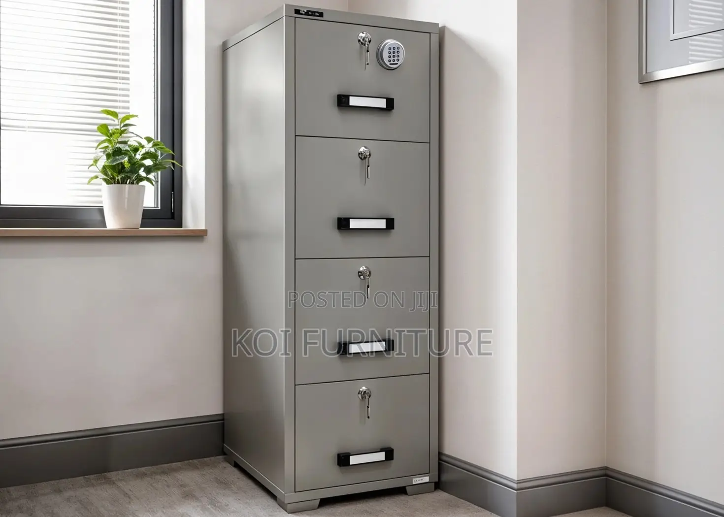 Storage Units; Metallic Strong Digital Dkf9k Safe Cabinet