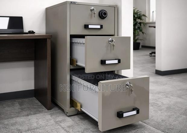 Storage Units; Metallic Strong Digital Dkf9k Safe Cabinet - thumbnail 8