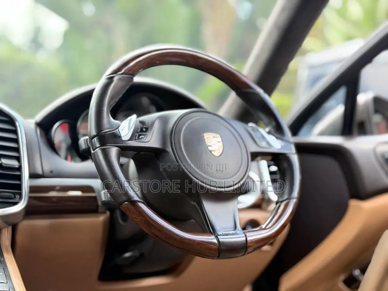 Porsche Cayenne Diesel 2012 Brown