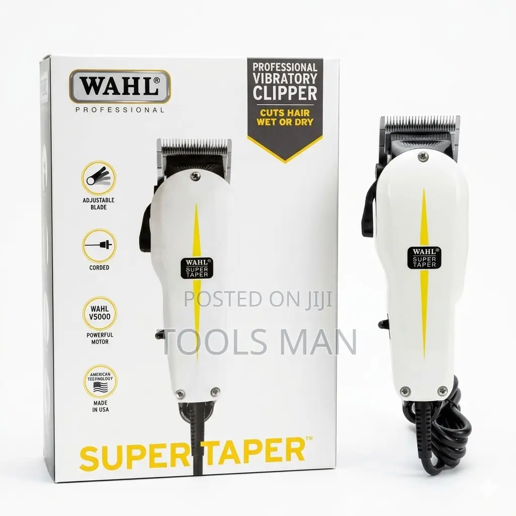 Wahl Professional Super Taper Corded Clipper V5000 Motor.