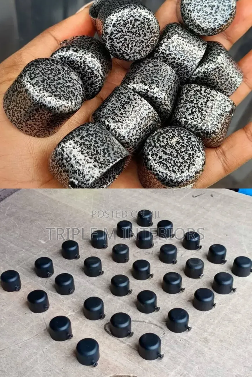 Classic Jua Kali Metal Rod Top Endcaps