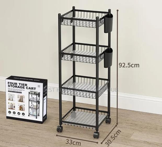 4-Tier Multifunctional Storage Rack - thumbnail 4