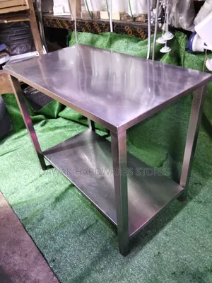 Commercial Table With a Lower Part