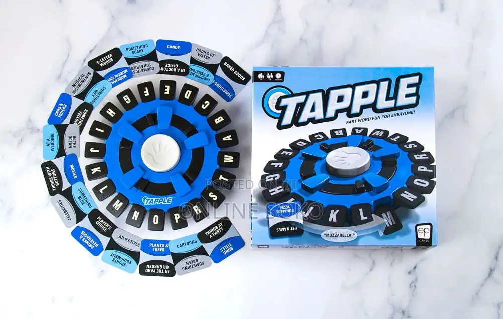 Tapple Fast-Paced Family Word Educational Game for Kids, Teens Adult