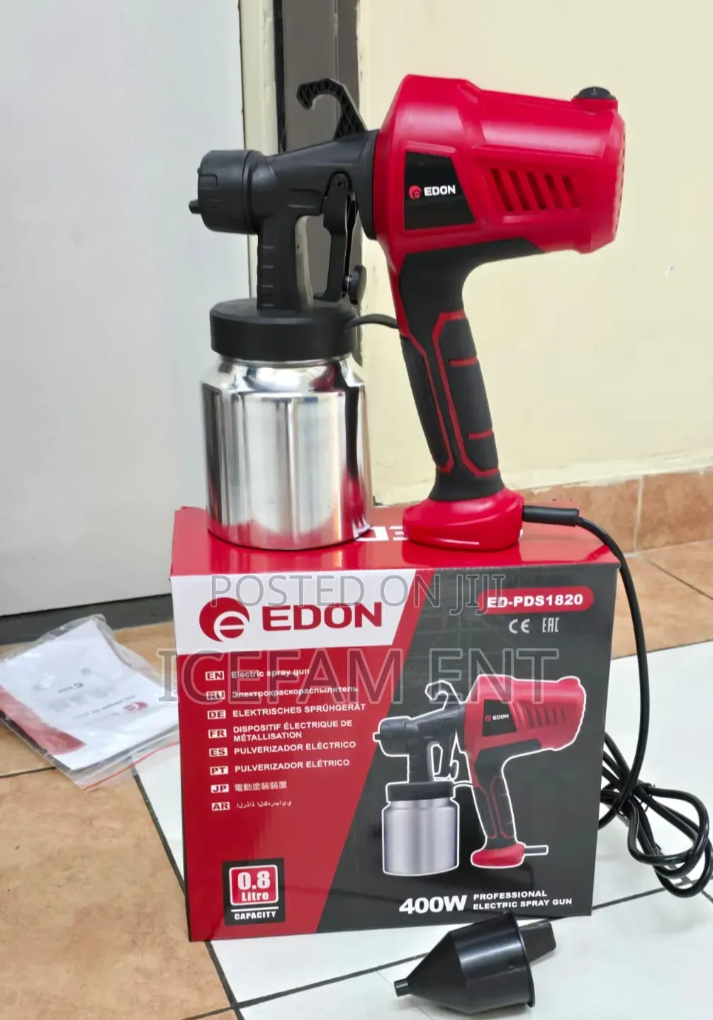 Edon Electric Spray Gun/400w Spray Gun