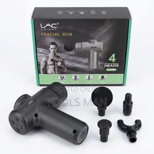 Lac Laichy L-011mg Fascial Gun - 4 Heads Deep Tissue Massager
