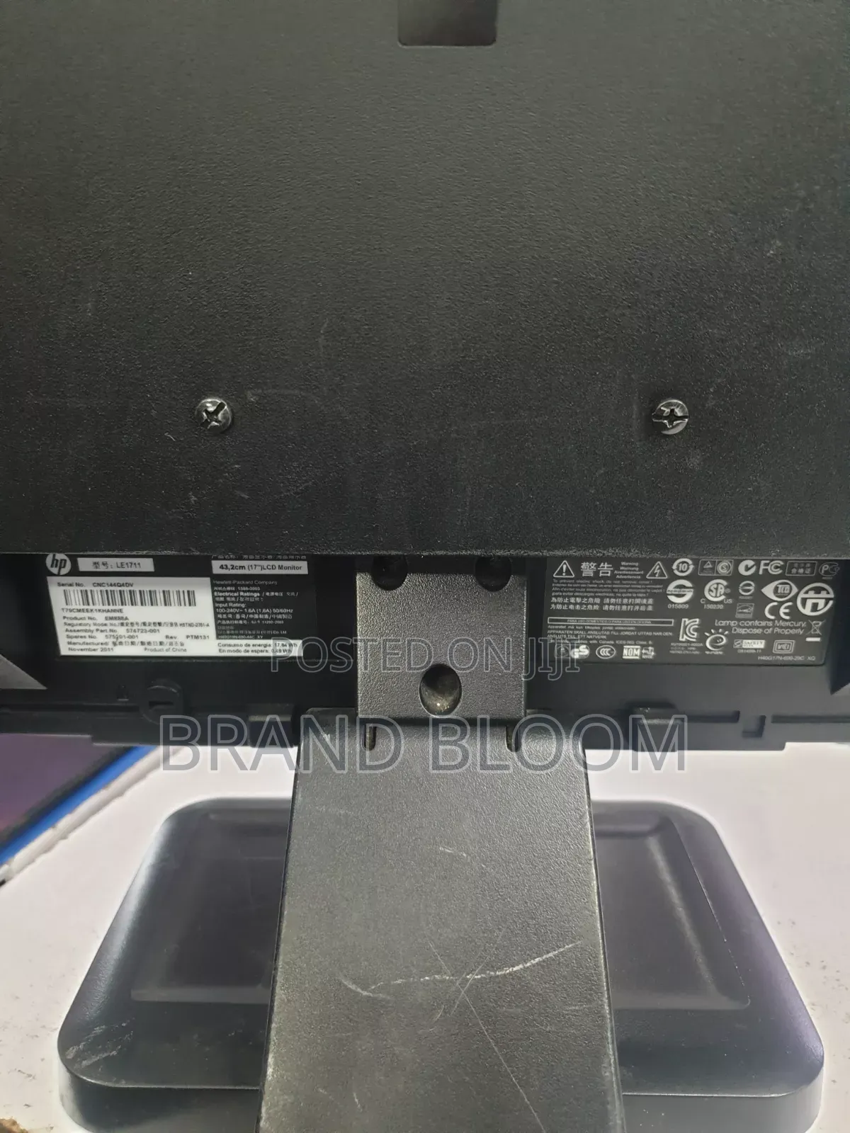 Hp Monitor 17 Inches