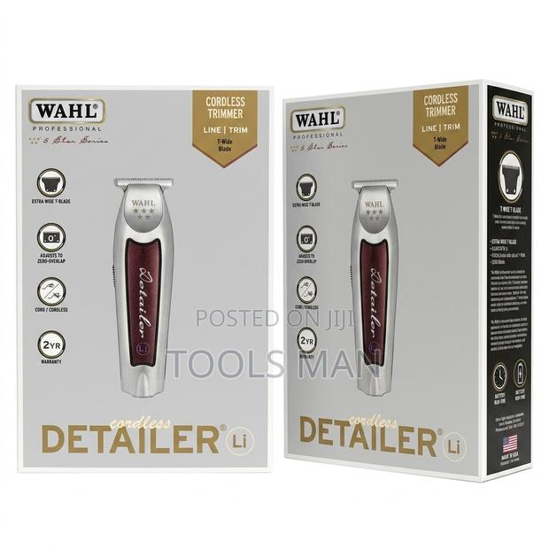 Wahl Professional 5-Star Cordless Detailer Li Trimmer - T-Wide Blade