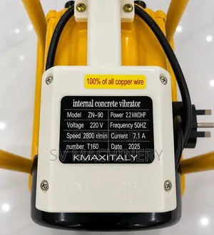 Heavy Duty Kmax Electric Concrete Vibrator