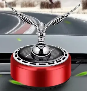 Automatic Rotating Solar Car Dashboard Air Freshener
