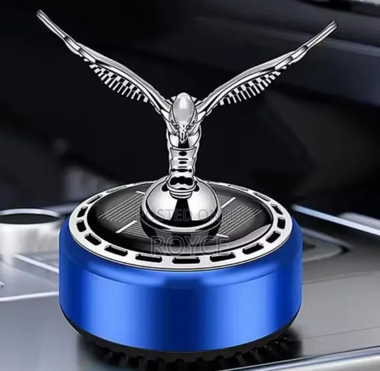 Automatic Rotating Solar Car Dashboard Air Freshener