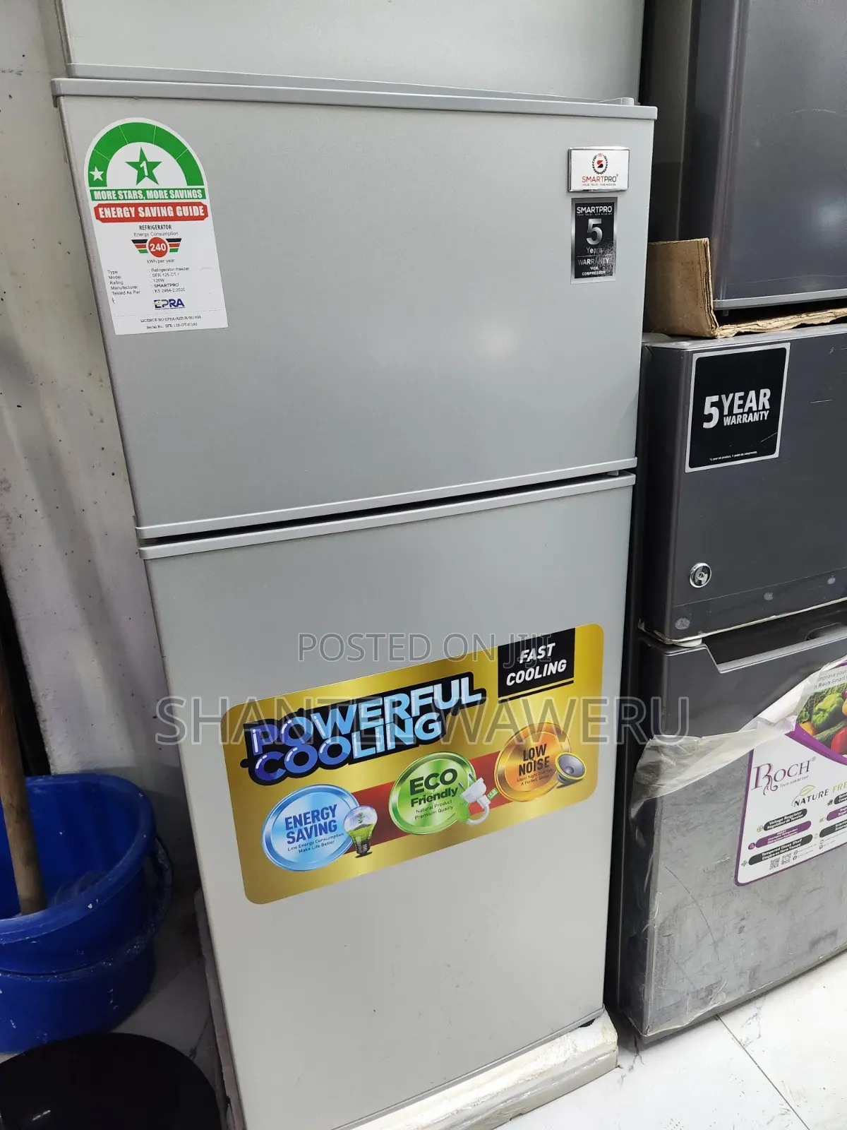 Fast Cooling Smartpro Double Door Refrigerator