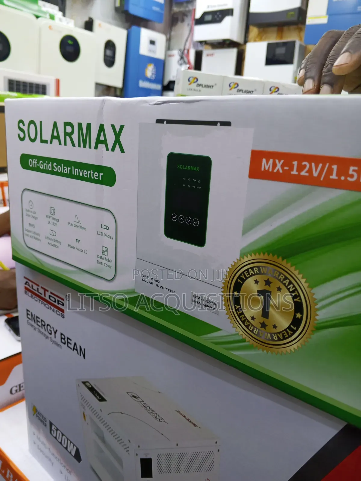 1.5kva 12v Solarmax Hybrid Inverter