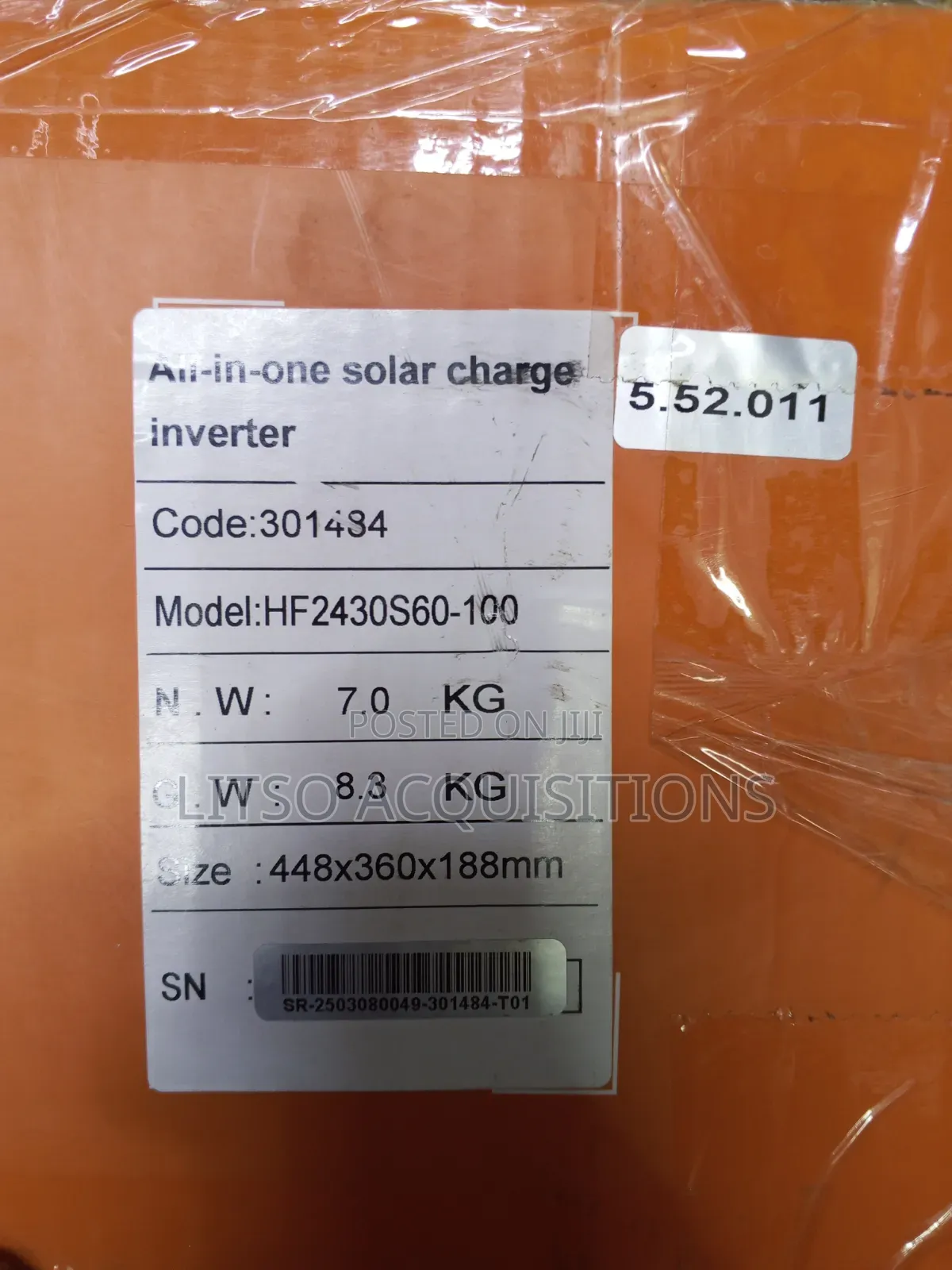 3kva 24v Srne Solar Hybrid Inverter