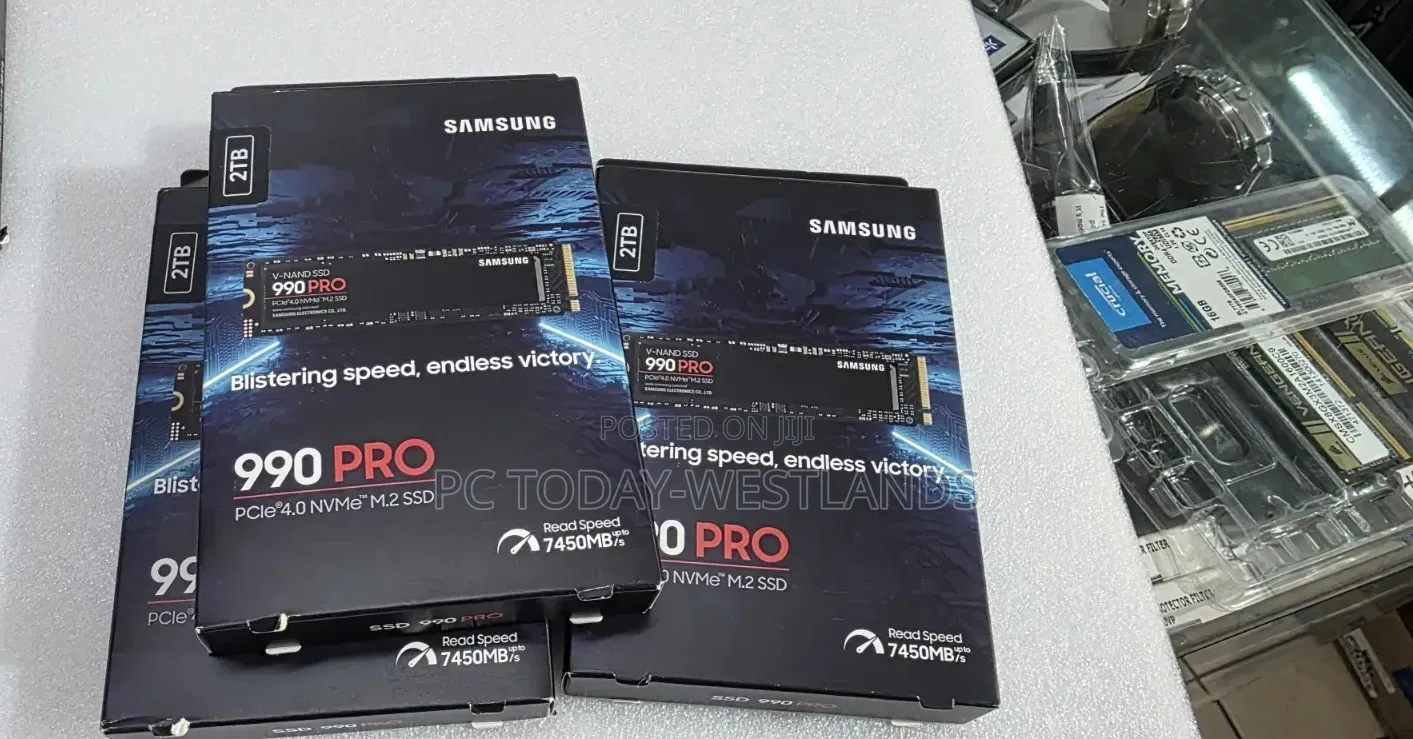 Samsung 990 Pro 2tb Nvme Pcie 4.0 M.2 2280 (Mz-V9p2t0b/Am)