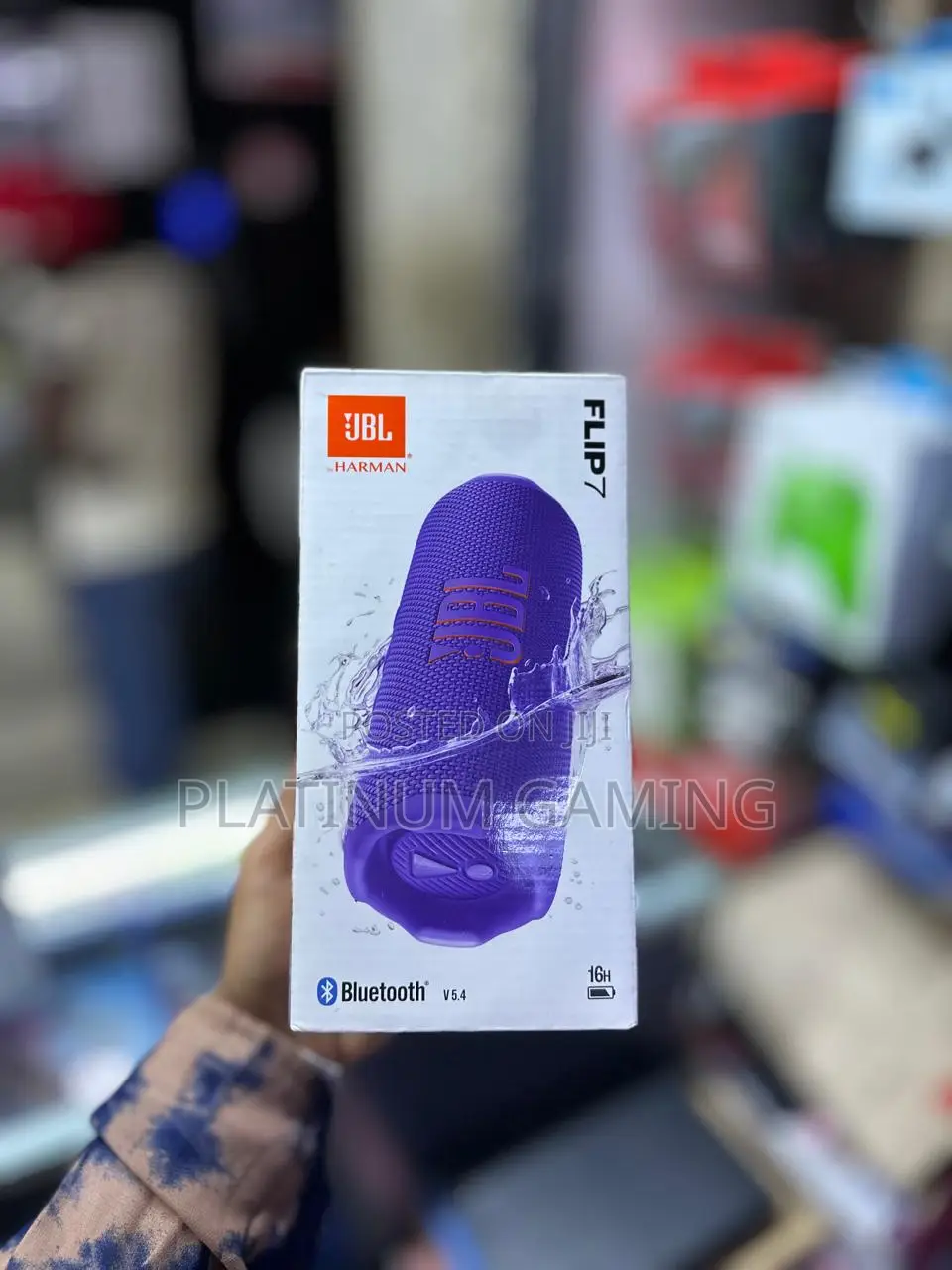 Purple JBL Flip 7