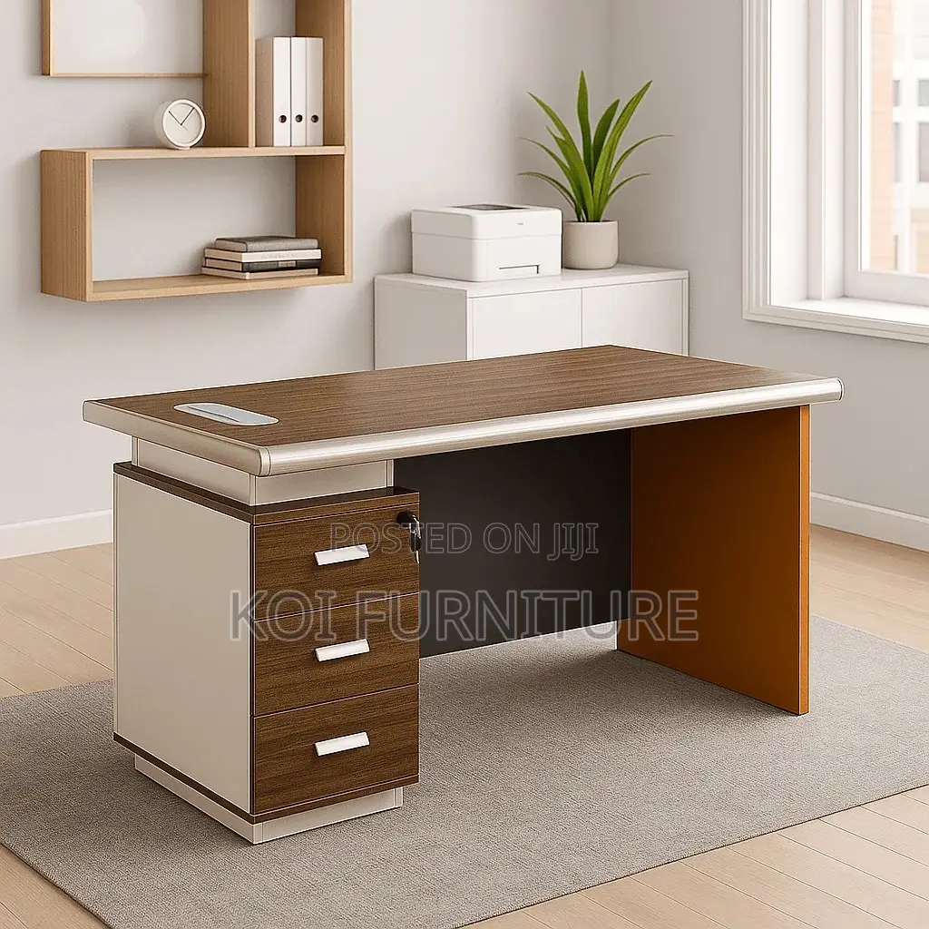 Office Desk; 1.4 Meters Berruze Executive Offcie Desk