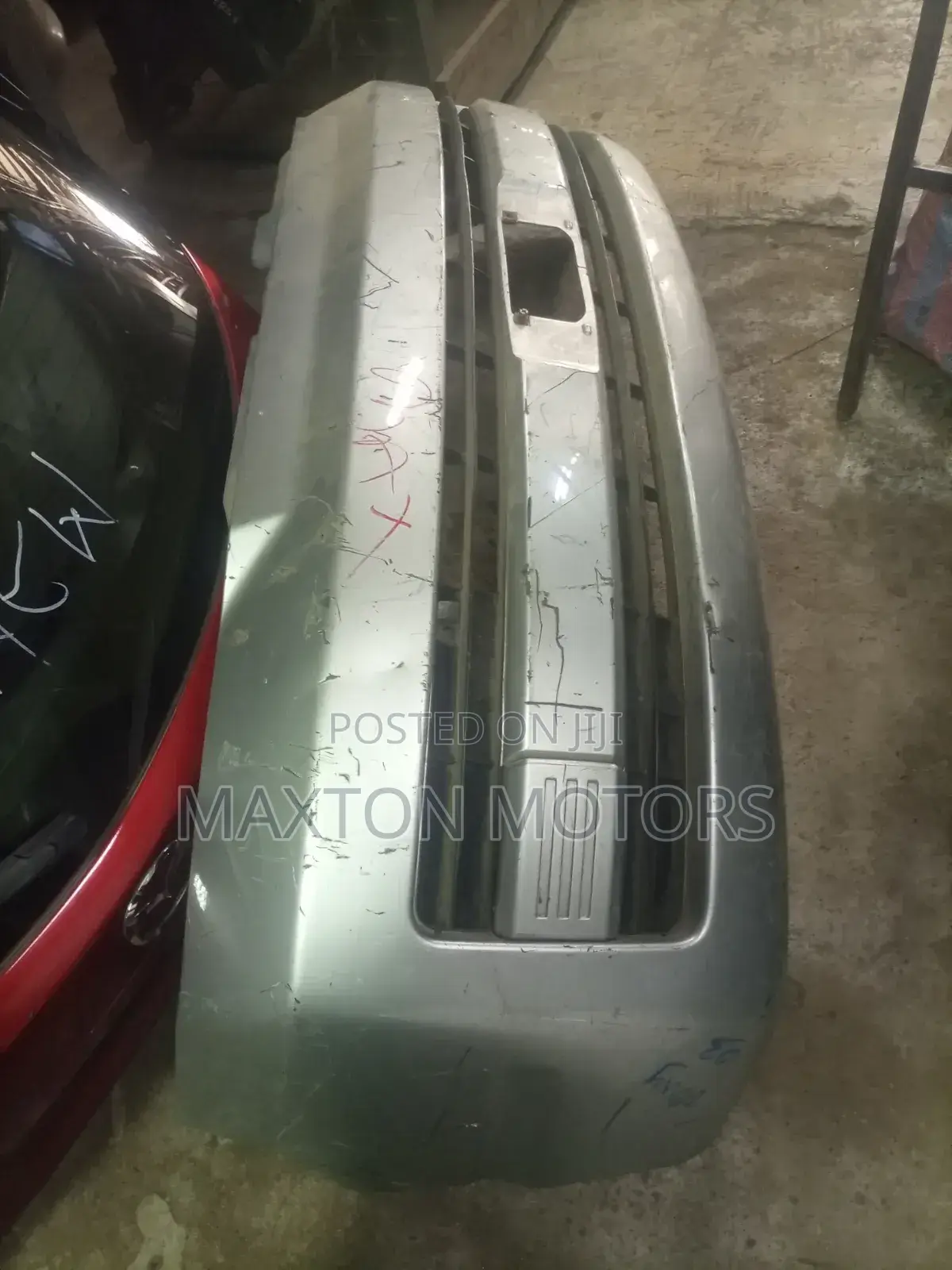 Voxy 2003 Front Bumper With Rectangular Foglights Provision