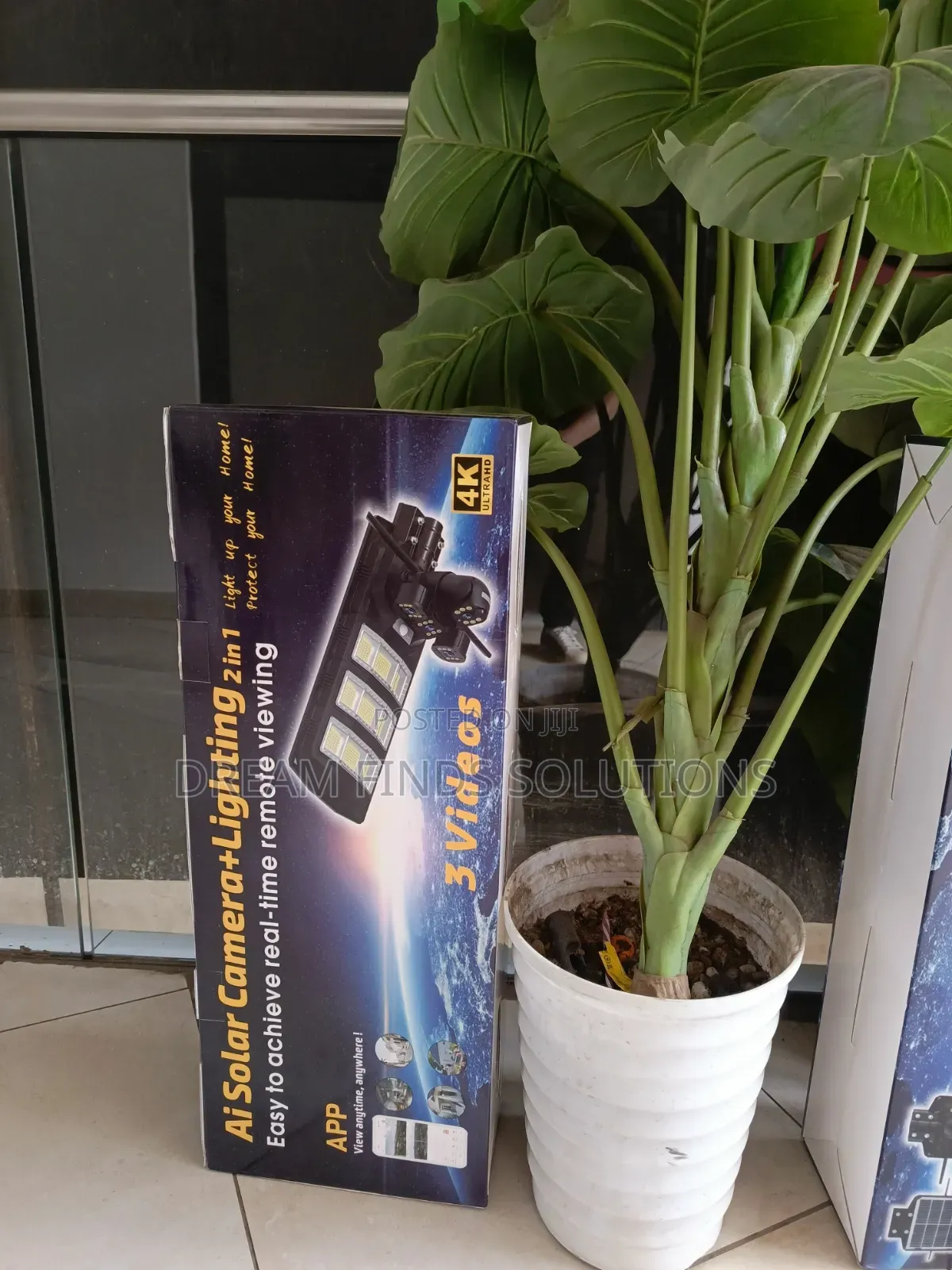 2in 1 Ai Solar Camera and Lighting