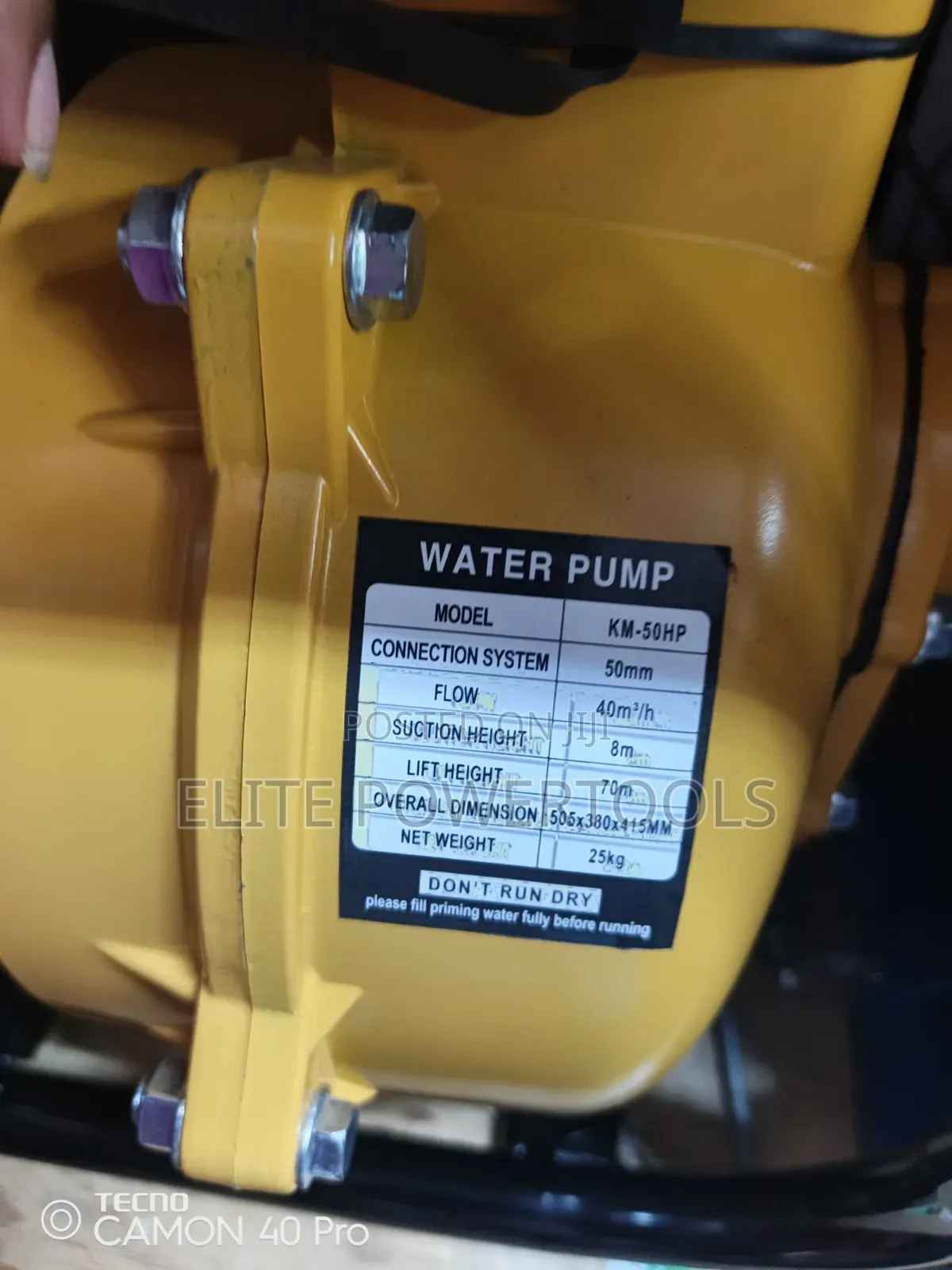 2" Kmax Water Pump