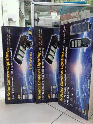 Ai 2in1 Solar Camera +Flood Light