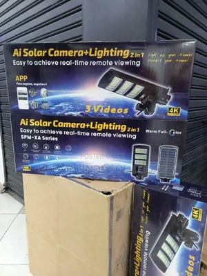Ai 2in1 Solar Camera +Flood Light