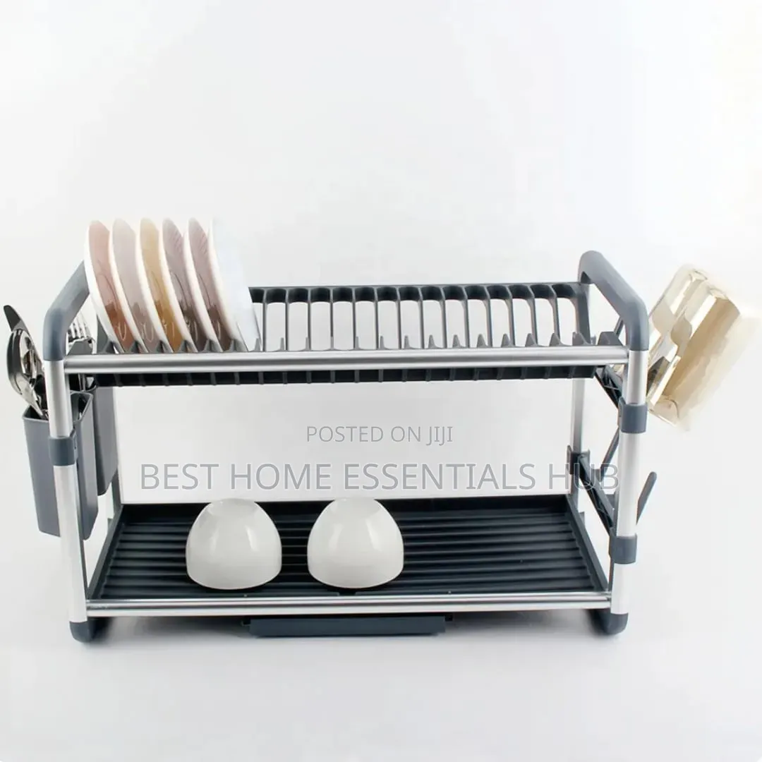 *Premium Quality 2tier Aluminium Dish Drainer