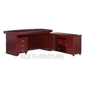 Office Desk; Ertgio 1.8m Vatee Resolute Mahogany Executive Desk