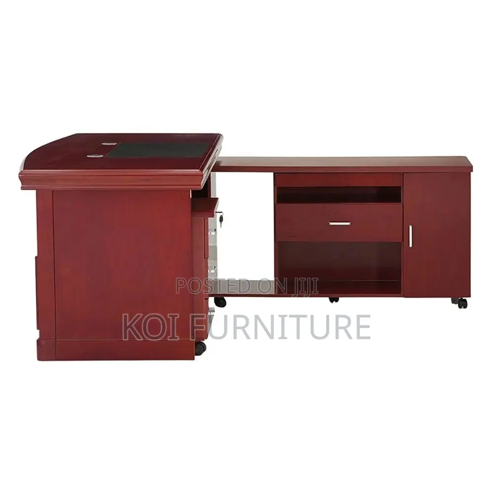 Office Desk; Ertgio 1.8m Vatee Resolute Mahogany Executive Desk