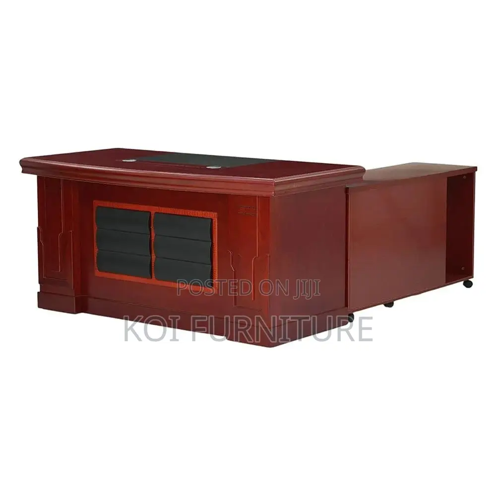 Office Desk; Ertgio 1.8m Vatee Resolute Mahogany Executive Desk
