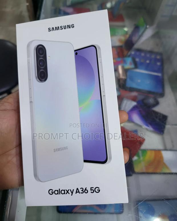 New Samsung Galaxy A36 128 GB White - thumbnail 2