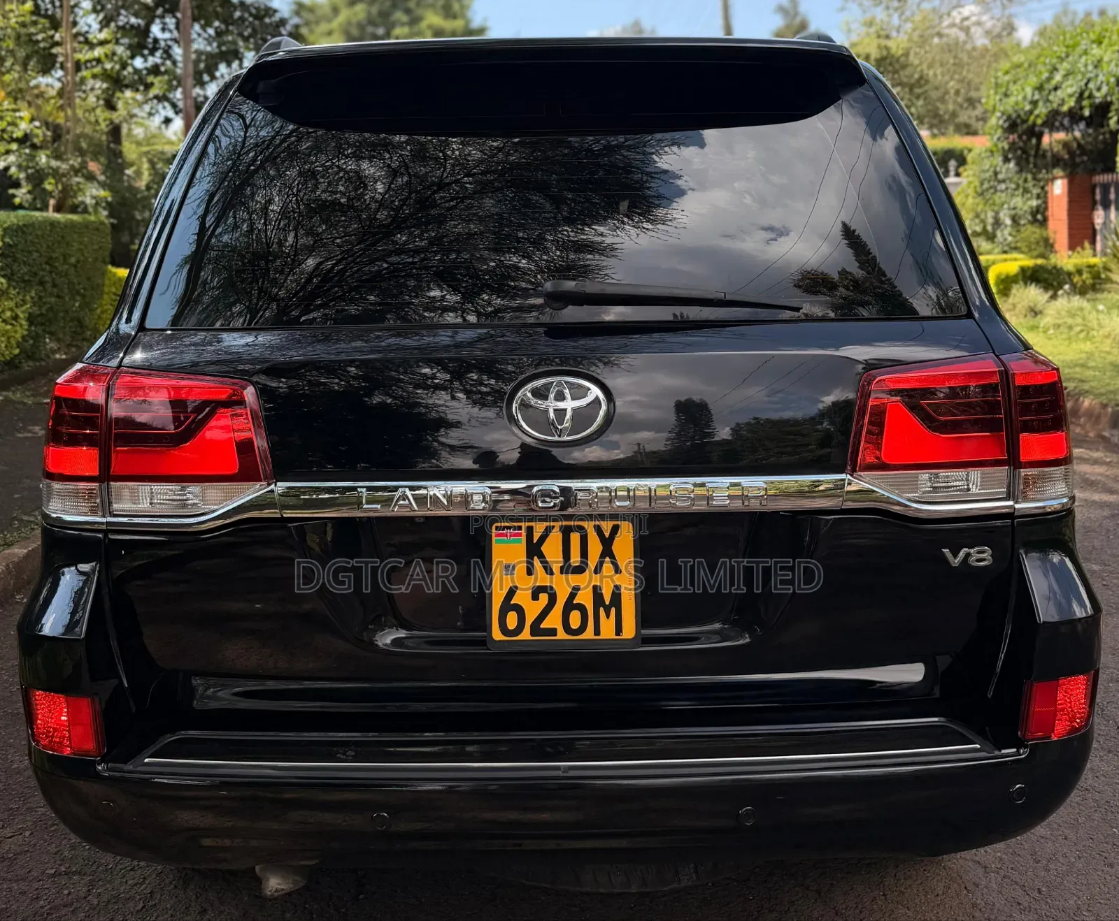 Toyota Land Cruiser 2012 Black