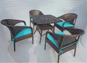 Dining Set; Tygy 3 Piece Patio Garden Outdoor Rattan Set