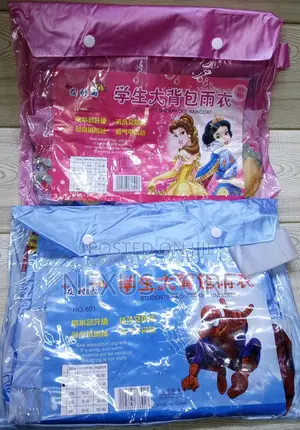 Cartoon Theemed Kids Raincoats