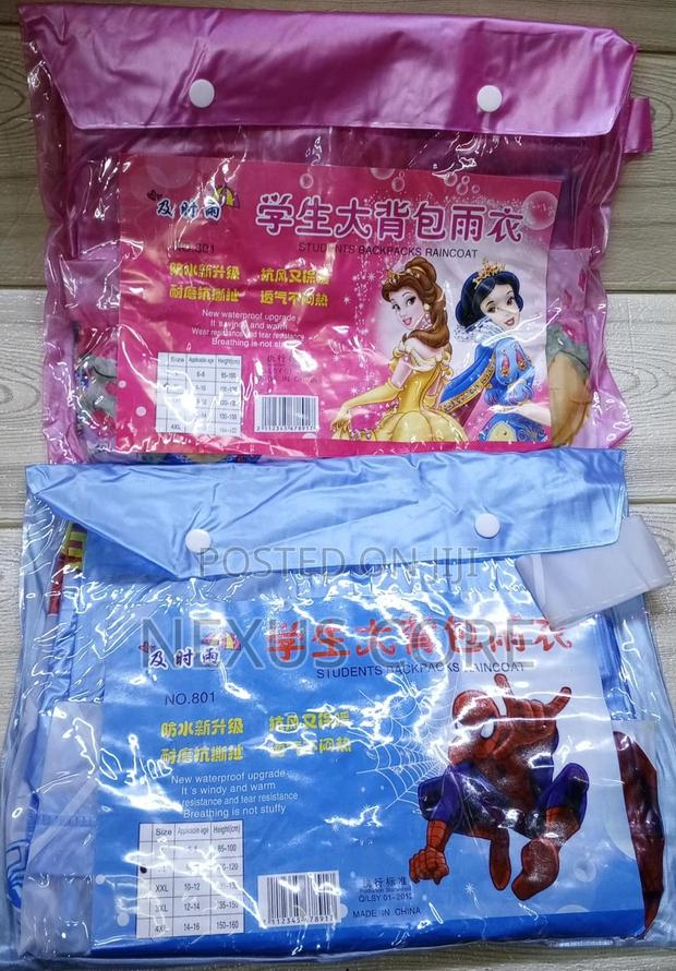 Cartoon Theemed Kids Raincoats