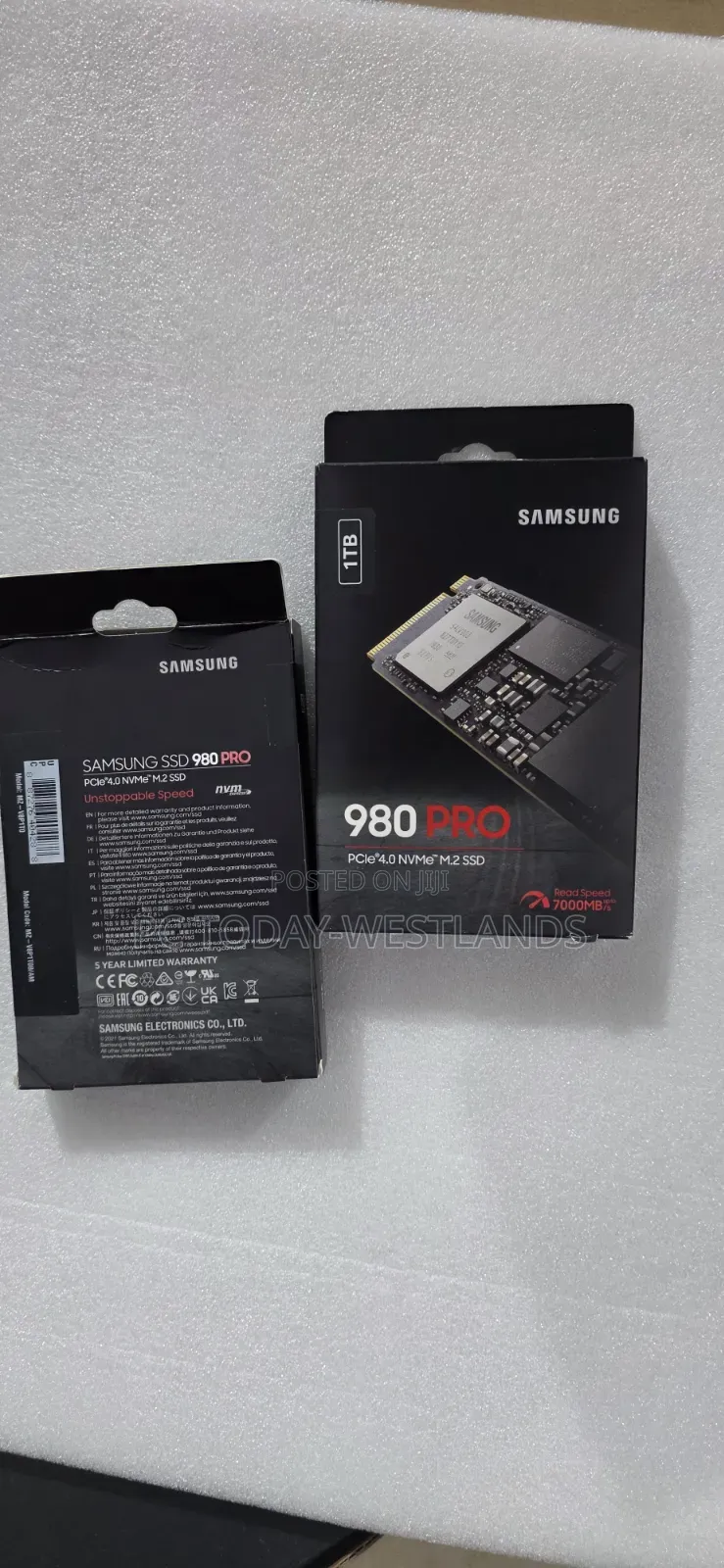 Samsung 980 Pro 1tb Pcie 4.0 Nvme M.2 SSD (Mz-V8p1t0bw)