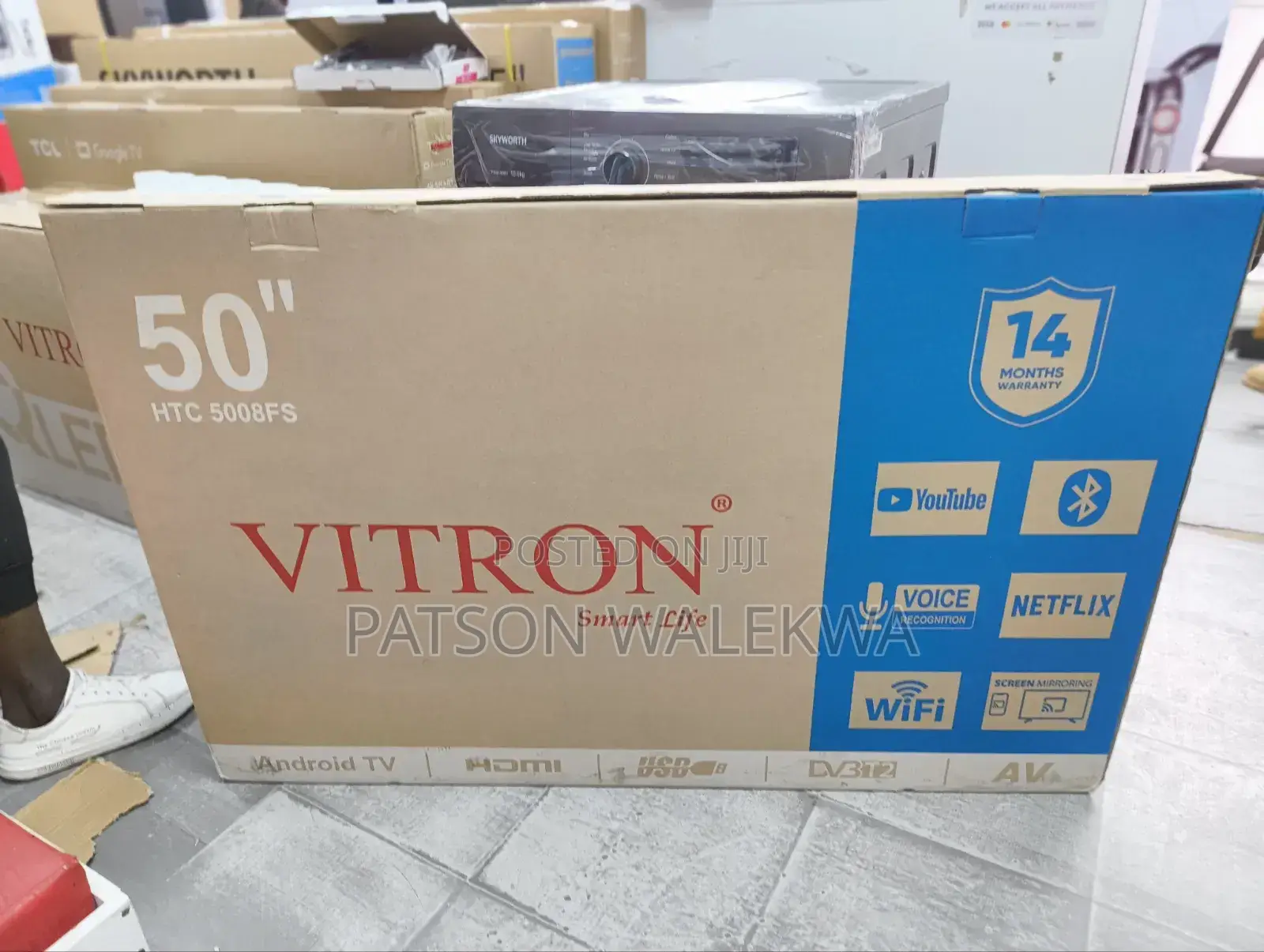 Vitron 50 Inch Full Hd 5008fs Smart Android Tv
