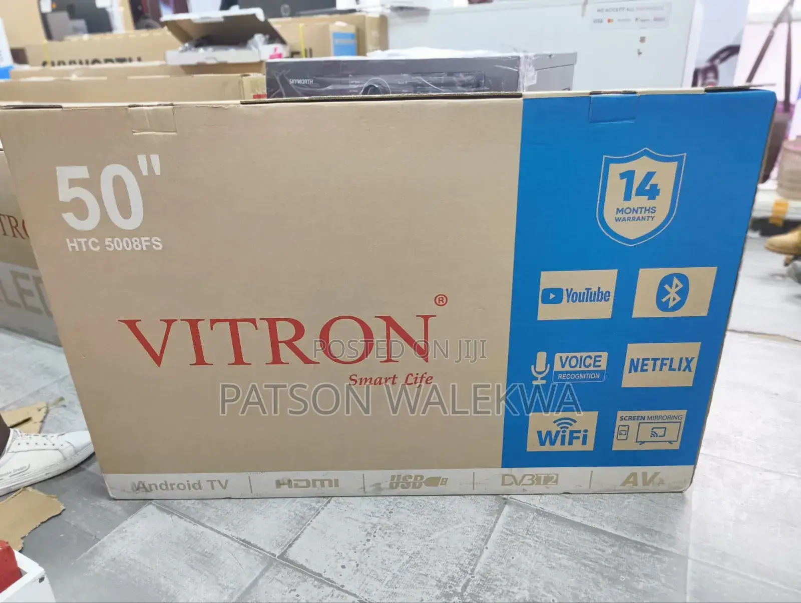 Vitron 50 Inch Full Hd 5008fs Smart Android Tv