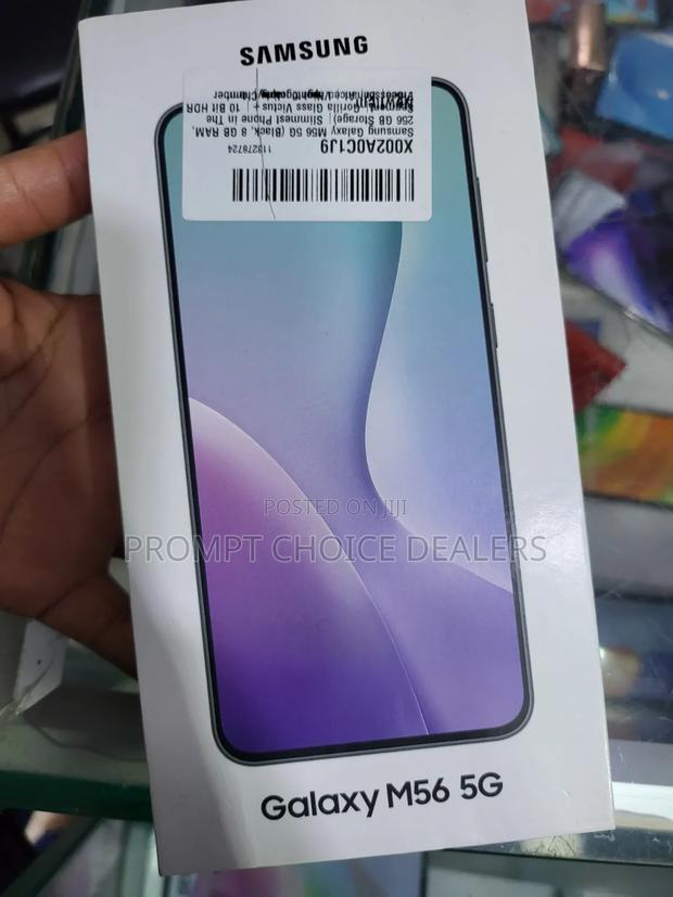 New Samsung Galaxy M56 5G 256 GB Black - thumbnail 2