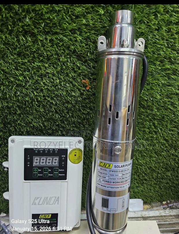 Kunda Submassible Solar Pump 80 M Head