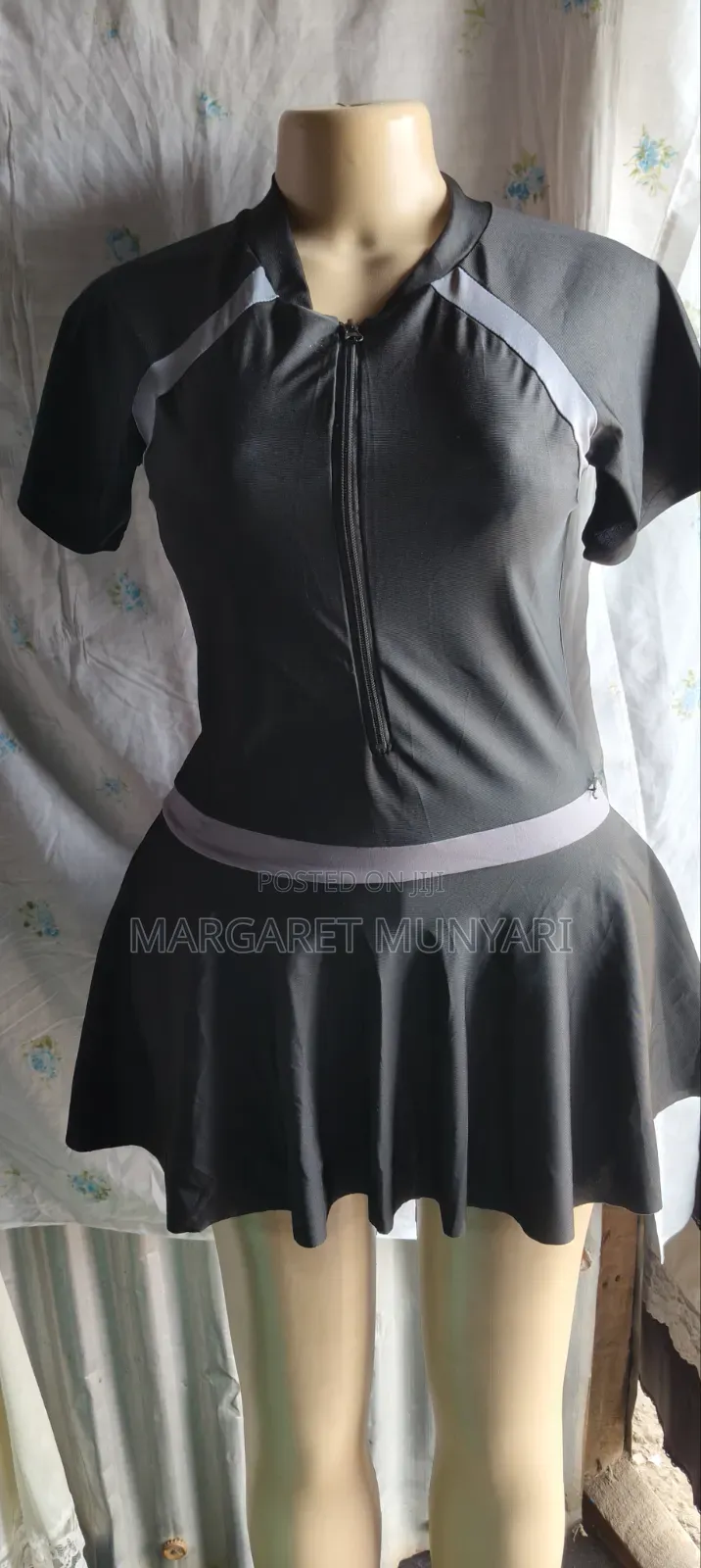 Line Swim Dress Bathing Suit